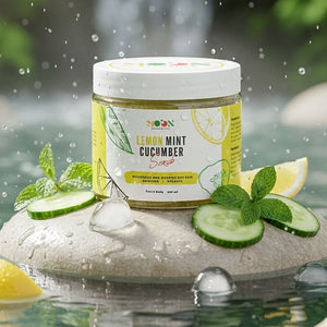 Lemon Mint Cucumber Scrub