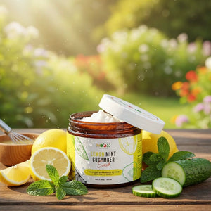 Lemon Mint Cucumber Scrub